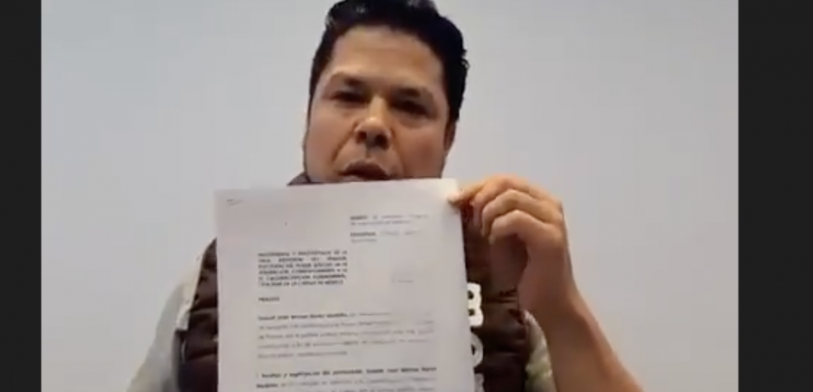 Gabriel Biestro presenta un incidente de ejecución de sentencia ante el incumplimiento de Morena