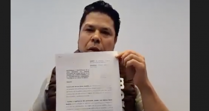 Gabriel Biestro continuará con impugnación pese a las amenazas de expulsión de Morena