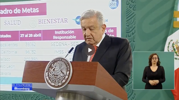 Se cumplió con compromiso de vacunar a todos los adultos mayores dice AMLO