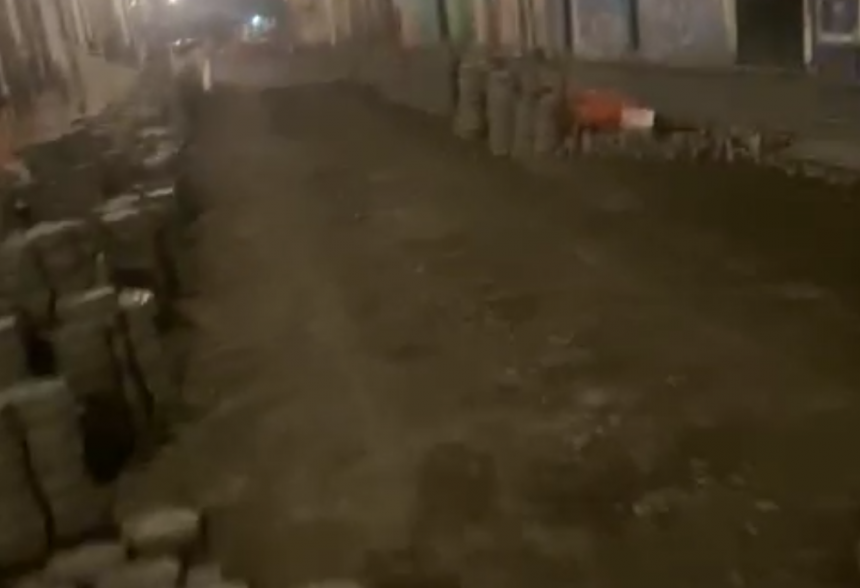 Centro paralizado en el día 12 de clausura de las calles en el centro