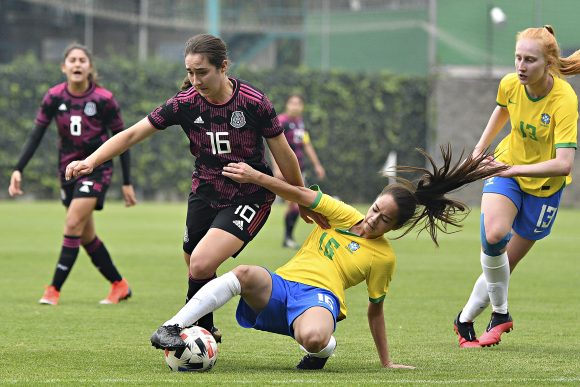 La Selección Femenil Sub-20 cayó ante Brasil en partido de preparación