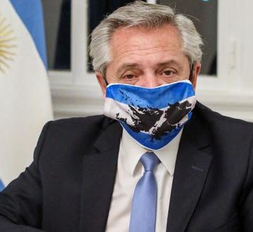 El Presidente de Argentina, Alberto Fernández, dio positivo de Covid-19