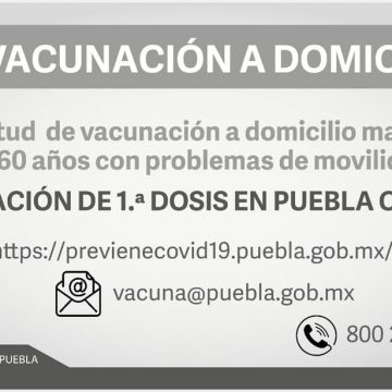 En Puebla está garantizada la aplicación de la vacuna, no habrá abusos: Barbosa