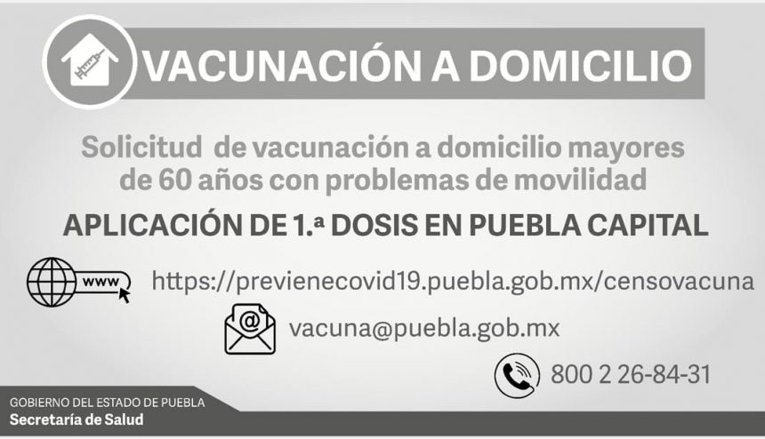 En Puebla está garantizada la aplicación de la vacuna, no habrá abusos: Barbosa