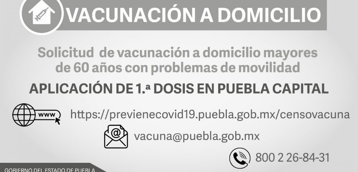 Con unidades móviles, Salud iniciará vacunación en domicilio para adultos mayores