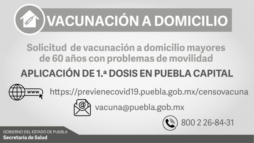 Con unidades móviles, Salud iniciará vacunación en domicilio para adultos mayores