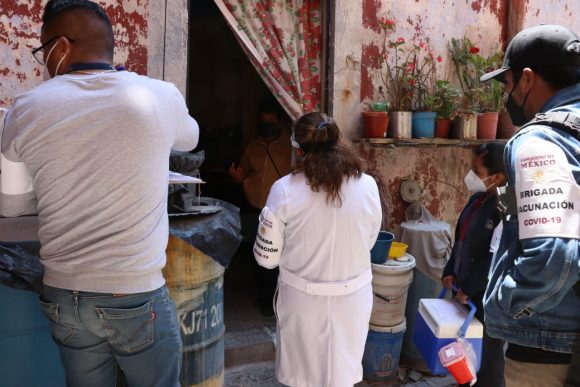 Reporta Salud avance del 43.3% en aplicación de segunda dosis contra la COVID-19