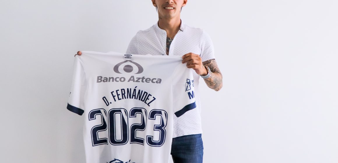 Omar Fernández renueva con el Puebla hasta 2023