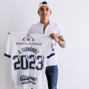 Omar Fernández renueva con el Puebla hasta 2023