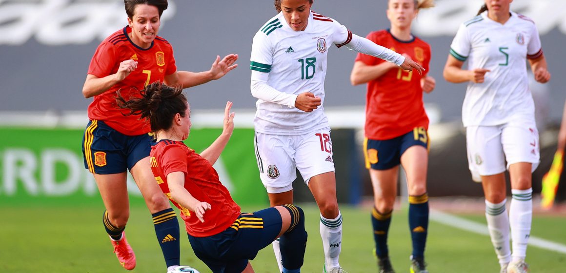 La Selección Mexicana Femenil cayó ante España en partido amistoso