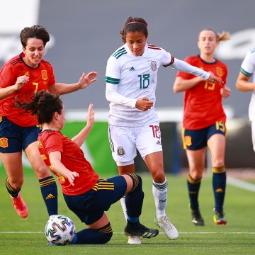 La Selección Mexicana Femenil cayó ante España en partido amistoso