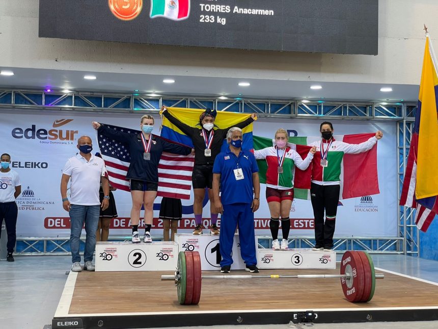 PESAS2 Mexicanas ganan bronces en Panamericano de Levantamiento de Pesas