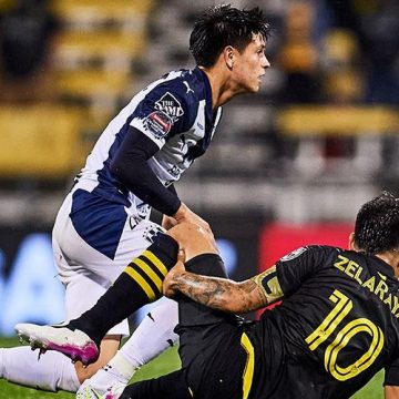 Monterrey rescató el empate en su visita al Columbus Crew