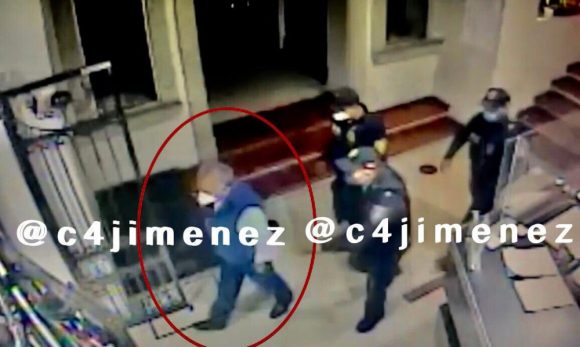 (VIDEO) Difunden el momento de la detención de Saúl Huerta en el hotel