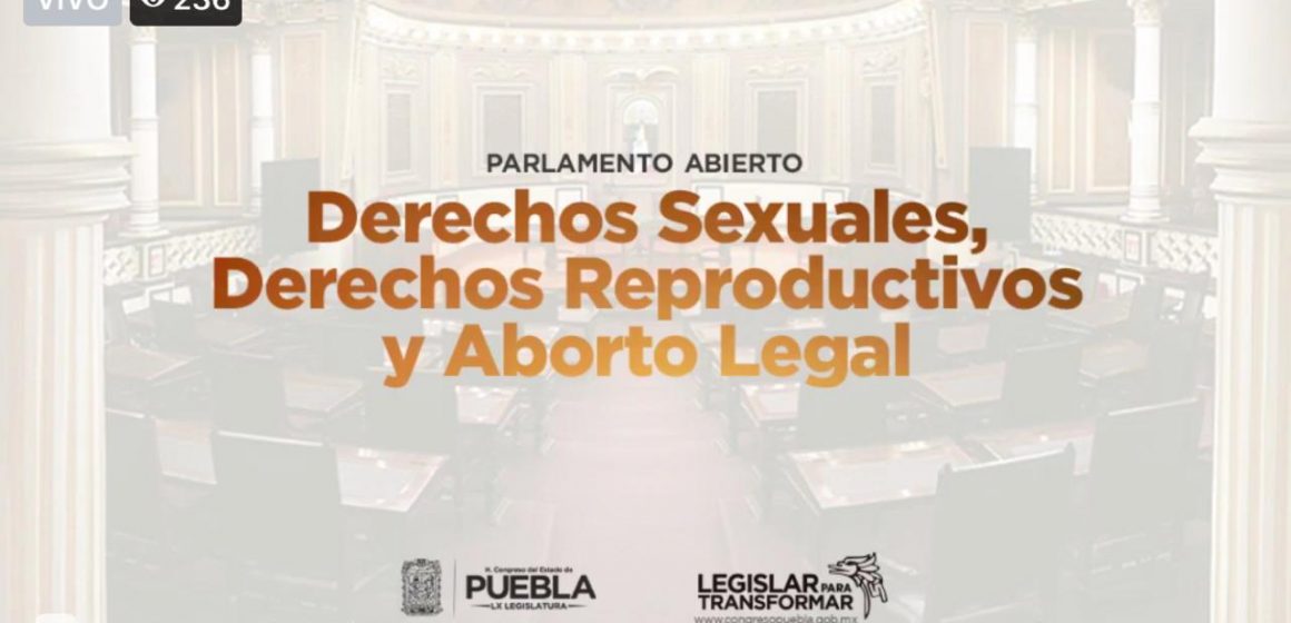 Finaliza segundo eje temático del Parlamento Abierto sobre Derechos Sexuales, Reproductivos y Aborto Legal