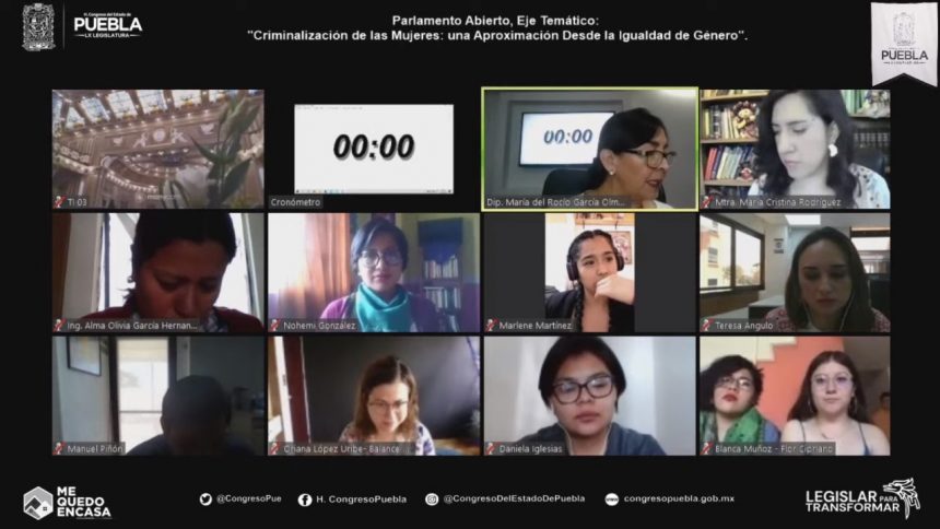 Concluye Congreso del Estado quinta mesa de Parlamento Abierto sobre Derechos Sexuales, Derechos Reproductivos y Aborto Legal