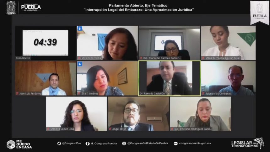 Concluye en el Congreso del Estado, Parlamento Abierto sobre Derechos Sexuales, Derechos Reproductivos y Aborto Legal