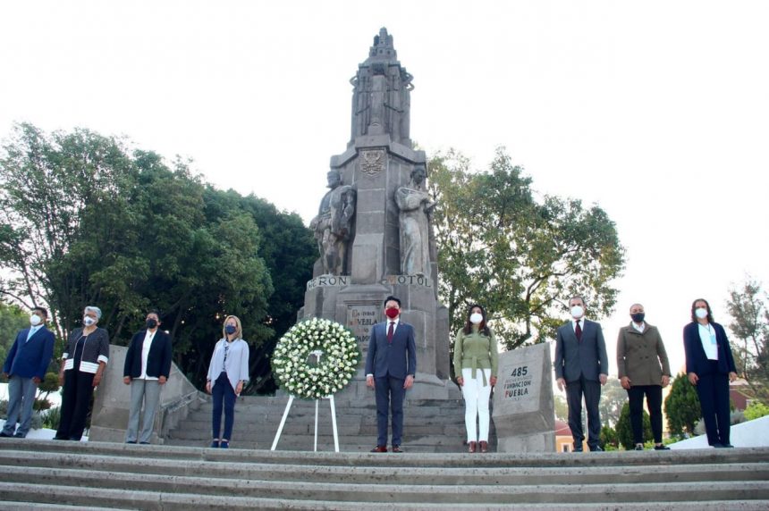 c51f5a13-f790-4127-9f7a-88f088eac19e El Ayuntamiento realizó ceremonia conmemorativa al 490 Aniversario de la Fundación de Puebla