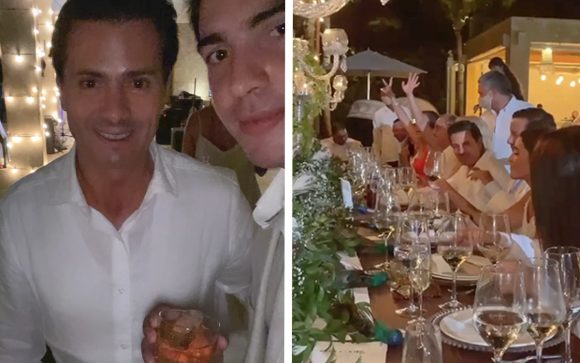 Reaparece Peña Nieto en boda en República Dominicana