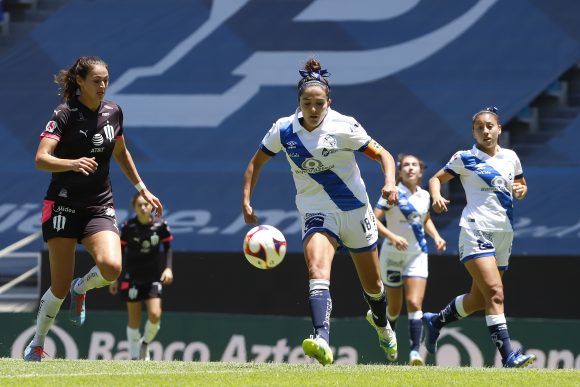 Pierde Puebla Femenil 2-3 ante Rayadas de Monterrey