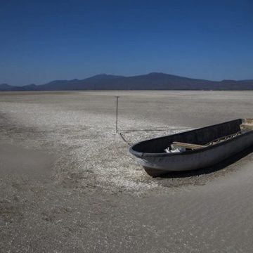 (FOTOS) Agoniza el segundo lago más grande de México a causa de la contaminación