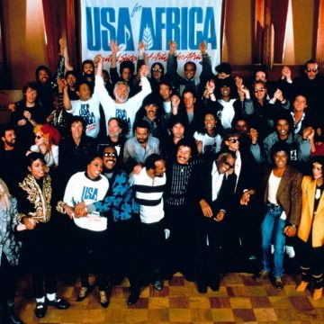 USA for Africa. We are the world