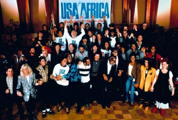 USA for Africa. We are the world