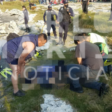 Mueren ahogados padre e hijo en la laguna de Alchichica