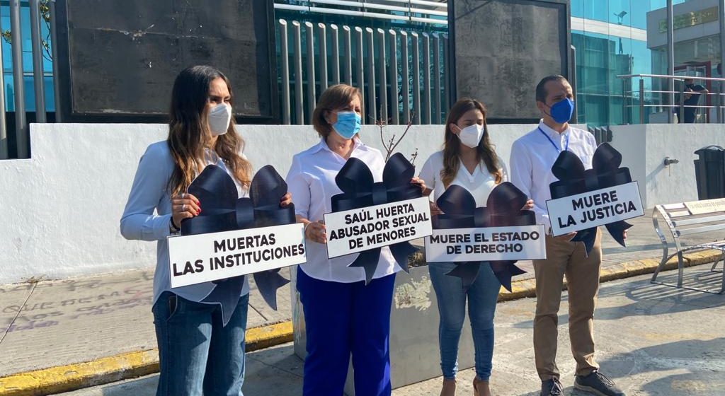 Piden a la FGE agilizar investigaciones contra denuncia del diputado Saúl Huerta