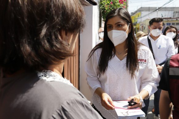 Da a conocer Claudia Rivera ejes para consolidar la transformación de Puebla