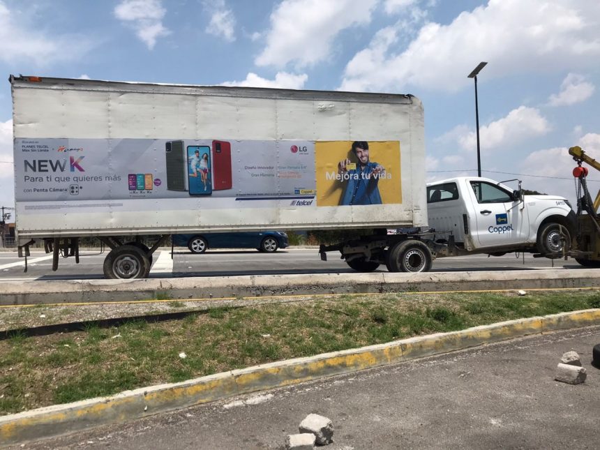 En flagrancia, Policía Estatal detiene a presunto asaltante a transporte de carga