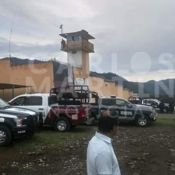 Se registra riña entre internos del CERESO de Huauchinango