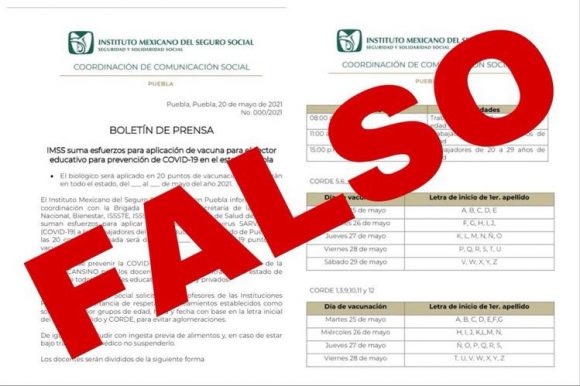 Exhortan a maestros poblanos a no compartir fake news de las vacunas