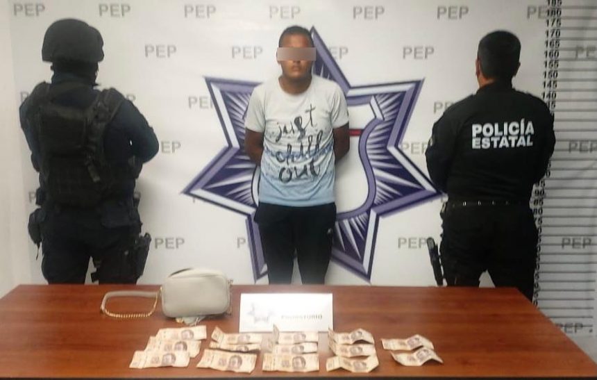 9a1d6564-3846-4a5a-9446-23580f4f6b1f Presunto ladrón es detenido en flagrancia por la Policía Estatal