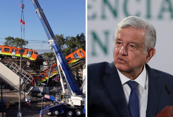 AMLO afirma que habrá justicia tras lo ocurrido con la Línea 12 del Metro