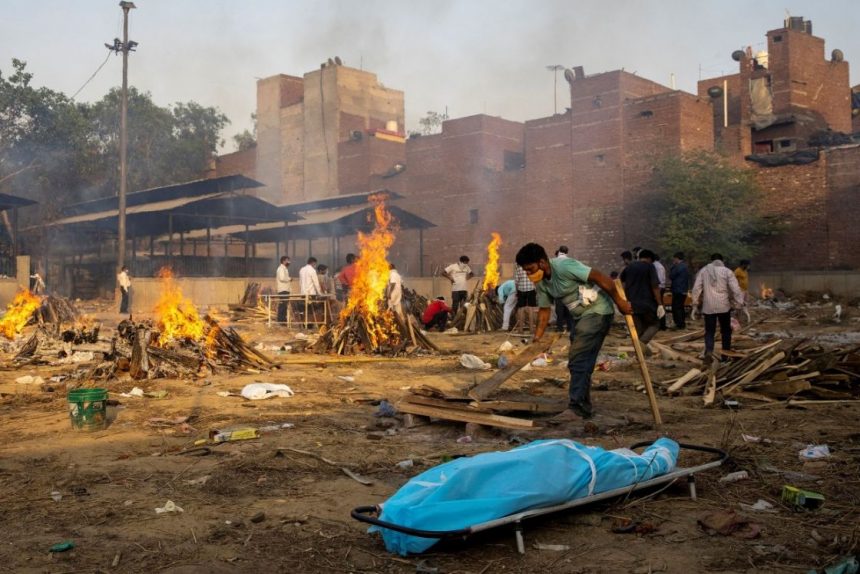 COVID INDIA Registra India nuevo récord de muertes en un día por Covid