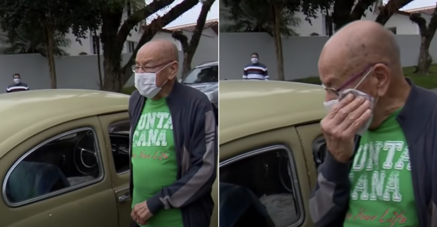 Por problemas de dinero maestro vende su auto y sus alumnos lo compran y se lo regresan