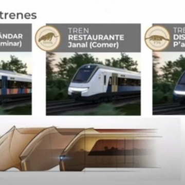 (FOTOS) Gobierno Federal presenta diseños para el Tren Maya