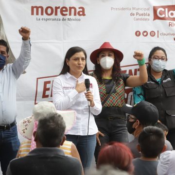 No más privilegios para la burocracia: Claudia Rivera