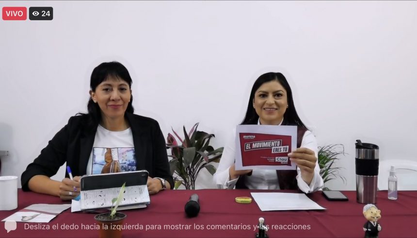 Perfilaré a la policía como una de las mejores del país: Claudia Rivera Vivanco