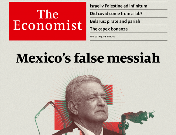 The Economist llama “El Falso Mesías” a AMLO en su portada