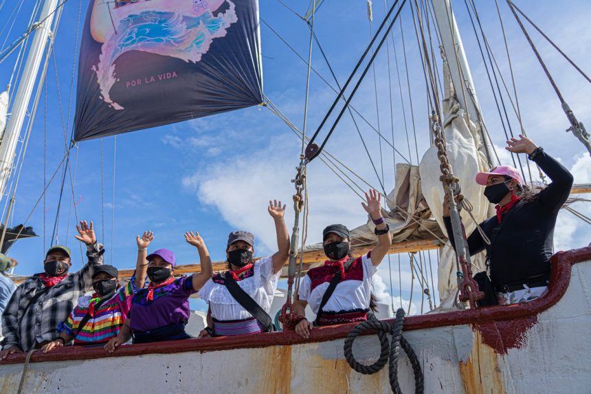 EZLN Delegación de EZLN zarpa a España