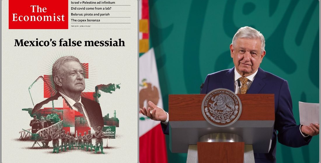 Gobierno de México responde a The Economist al calificar a AMLO como “falso mesías mexicano”