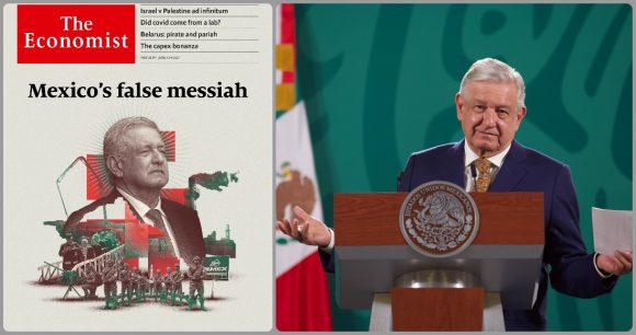 Gobierno de México responde a The Economist al calificar a AMLO como “falso mesías mexicano”