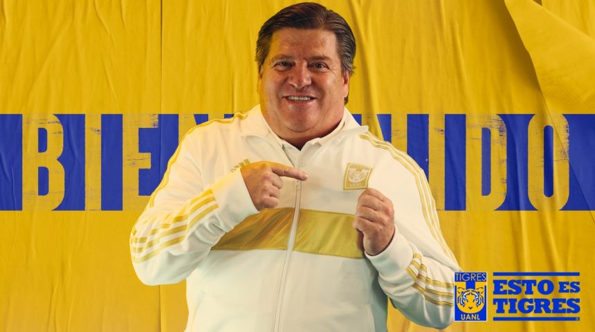 Los Tigres oficializaron a Miguel Herrera como su nuevo entrenador