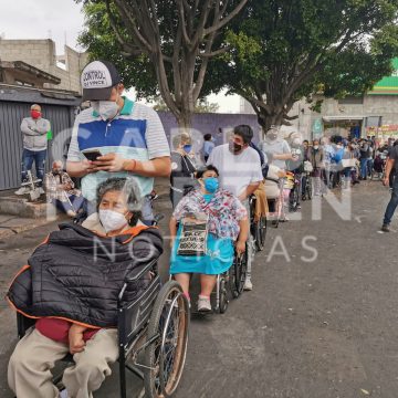 Adulto mayor atropellado en la 25 Zona Militar de Puebla.