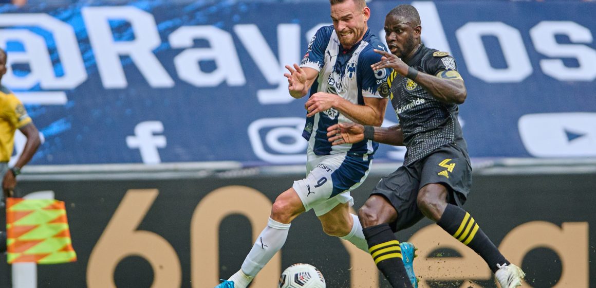 Monterrey goleó al Columbus Crew y va a semifinales de Concachampions