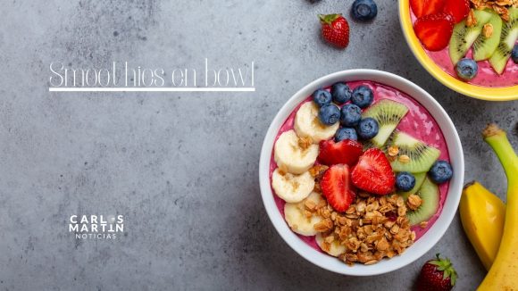 Smoothies en bowl la moda que llegó para quedarse