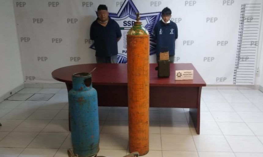 Policía Estatal detiene a dos personas presuntamente vinculadas al robo de vehículos de carga