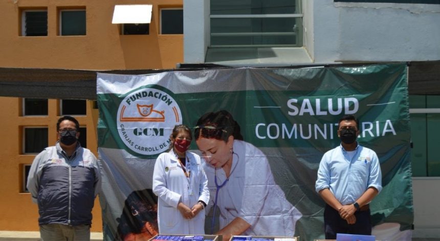 Fundación Granjas Carroll de México en alianza con Fundación Grupo México apoyan la salud